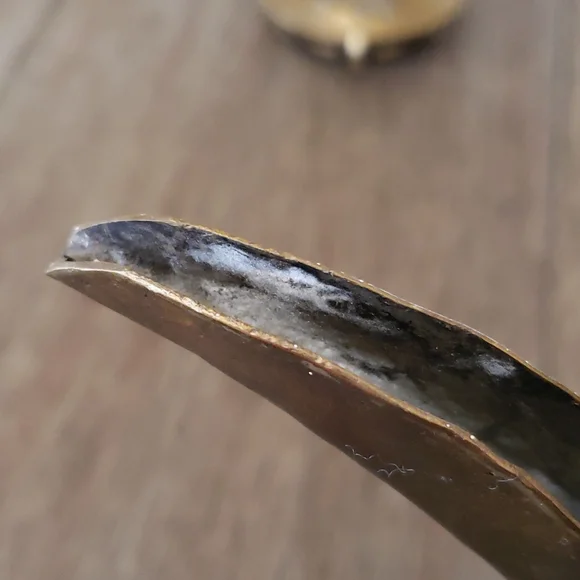 2x vintage brass and copper arabic coffee pots - Picture 9 of 9